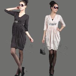 韩版女装与欧美服装批发精选 金桢(纳美)服装的连衣裙与真丝裙产品展示